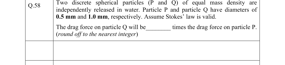 GATE 2022 CE question 58