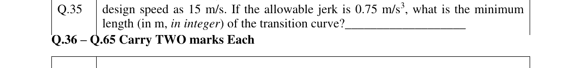 GATE 2023 CE question 35