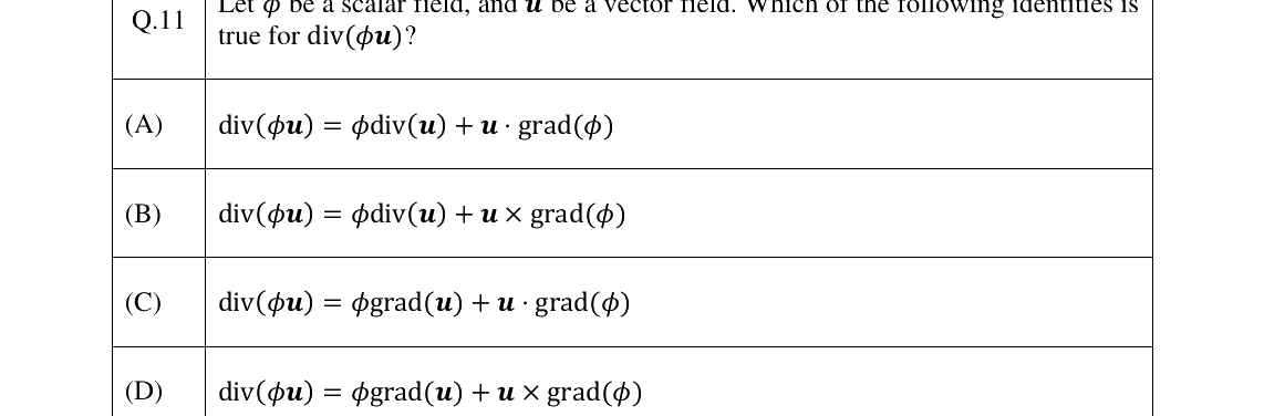 GATE 2023 CE question 11