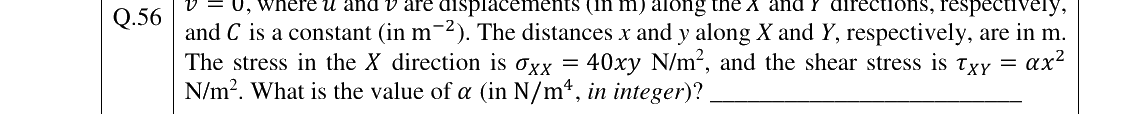 GATE 2023 CE question 56