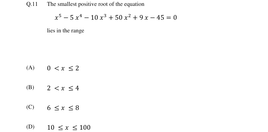 GATE 2024 CE question 11