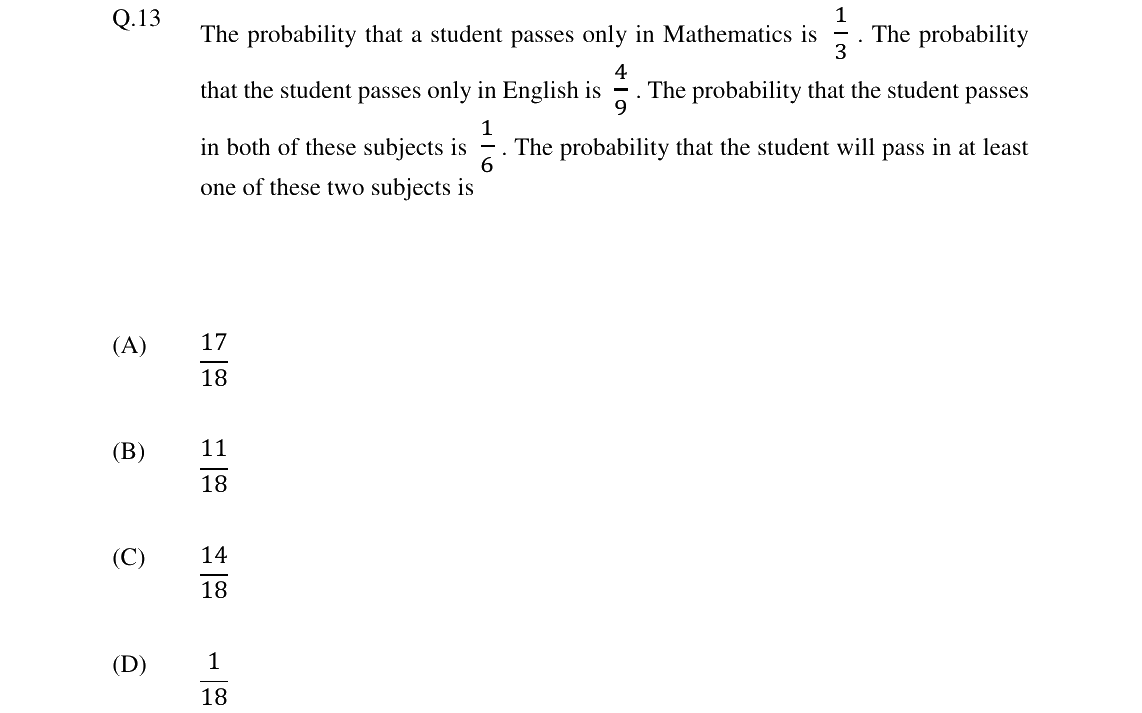 GATE 2024 CE question 13
