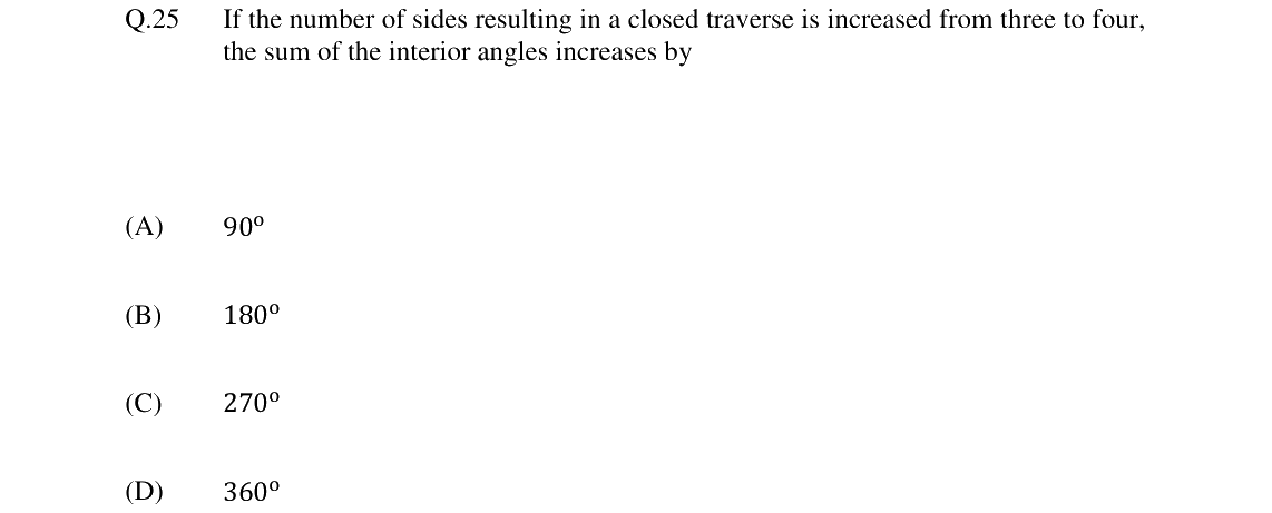 GATE 2024 CE question 25