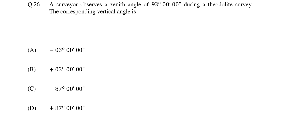 GATE 2024 CE question 26