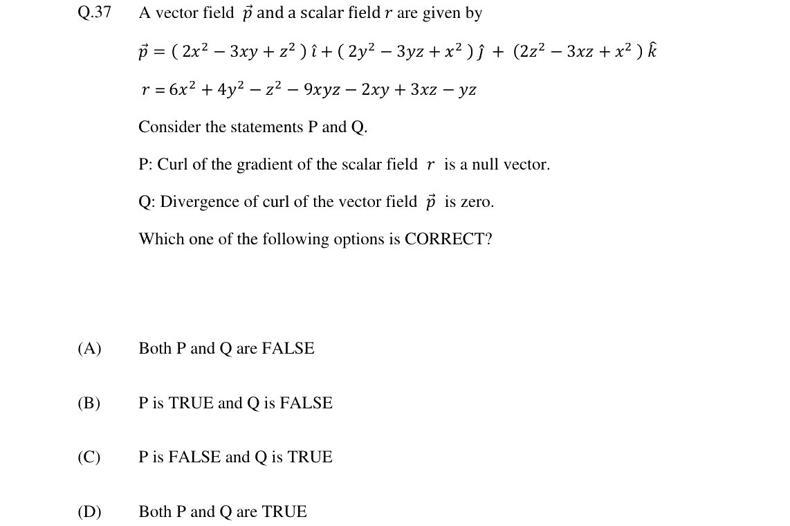 GATE 2024 CE question 37