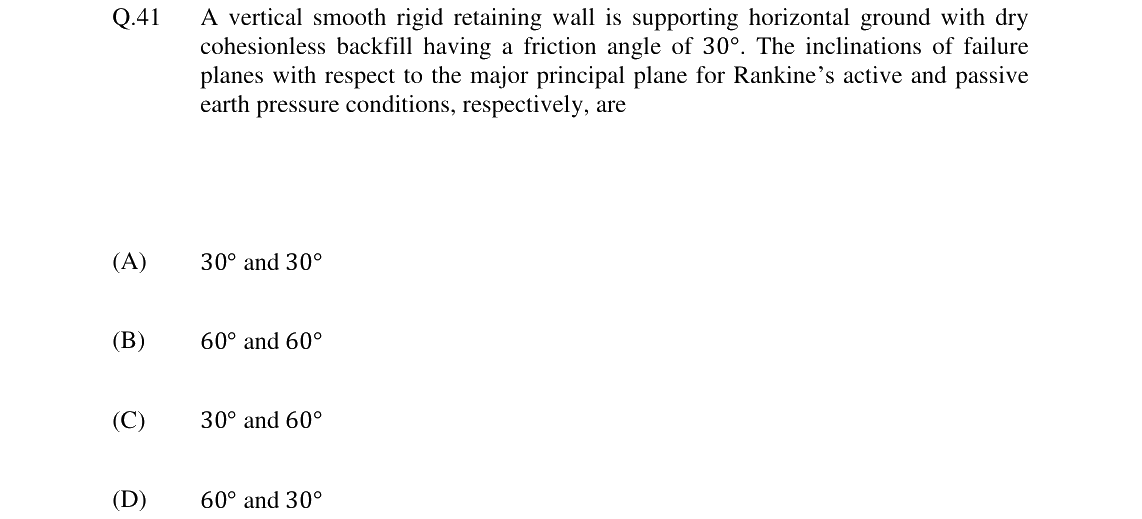 GATE 2024 CE question 41