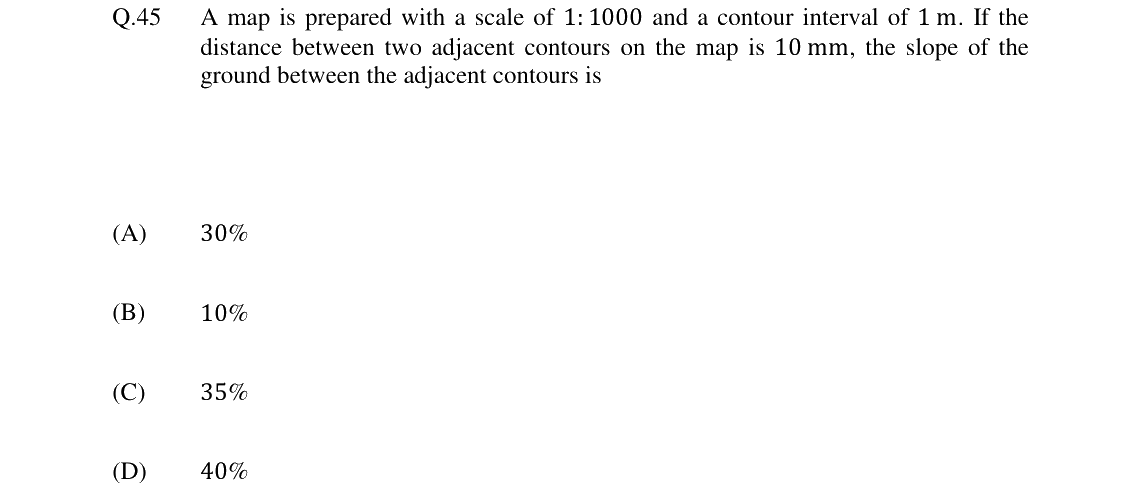 GATE 2024 CE question 45