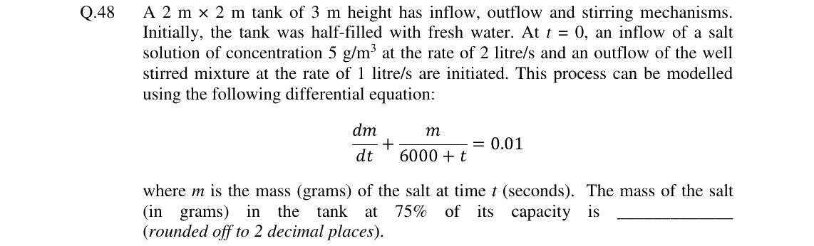 GATE 2024 CE question 48