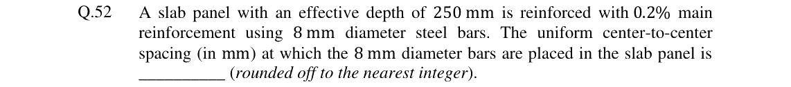 GATE 2024 CE question 52