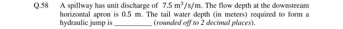 GATE 2024 CE question 58