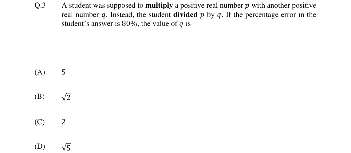 GATE 2024 CE question 3
