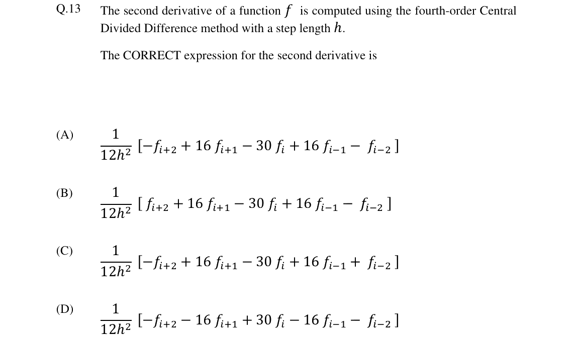 GATE 2024 CE question 13
