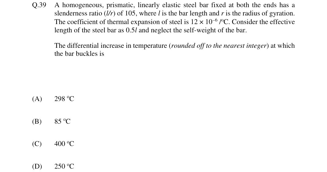 GATE 2024 CE question 39