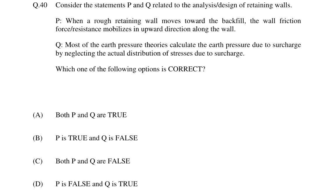 GATE 2024 CE question 40