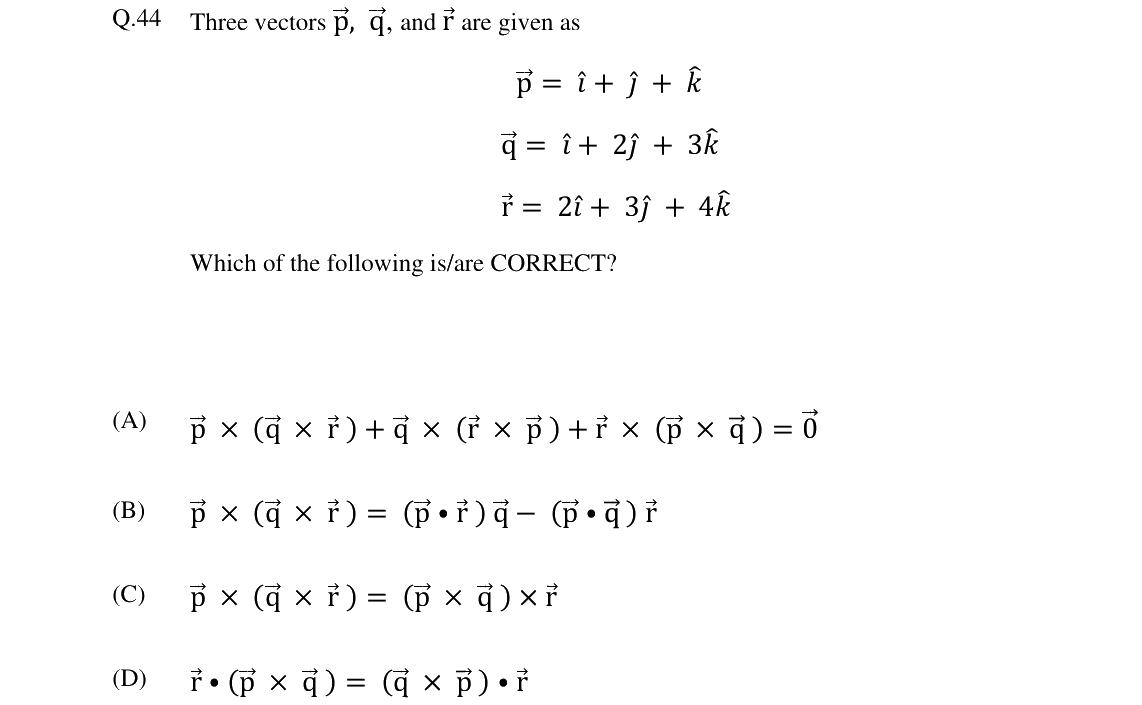 GATE 2024 CE question 44