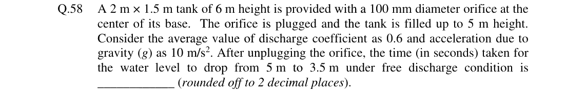 GATE 2024 CE question 58