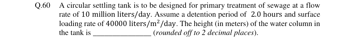 GATE 2024 CE question 60