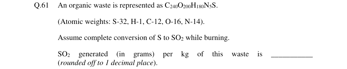 GATE 2024 CE question 61