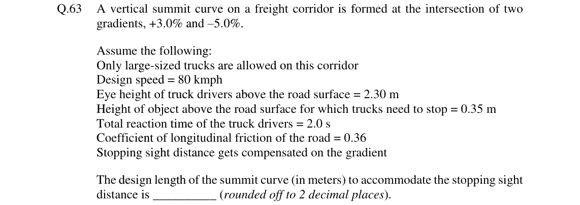 GATE 2024 CE question 63