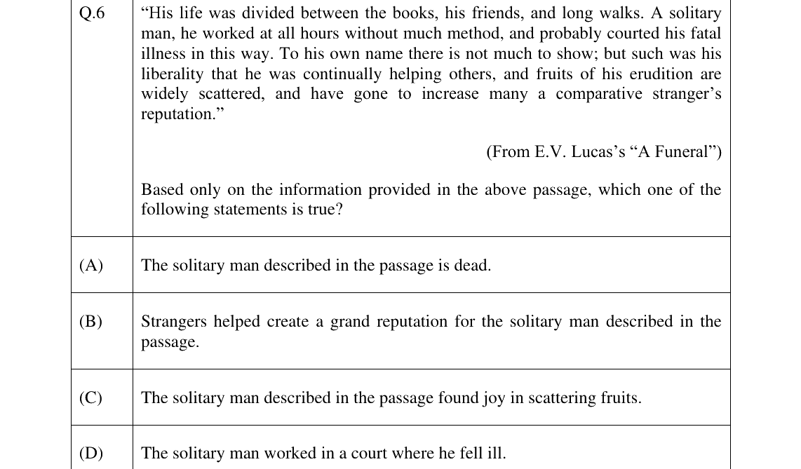 GATE 2025 CE question 6