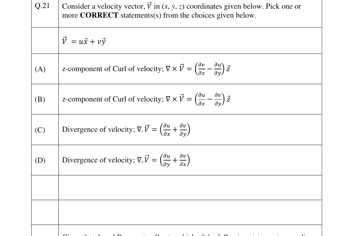 GATE 2025 CE question 21