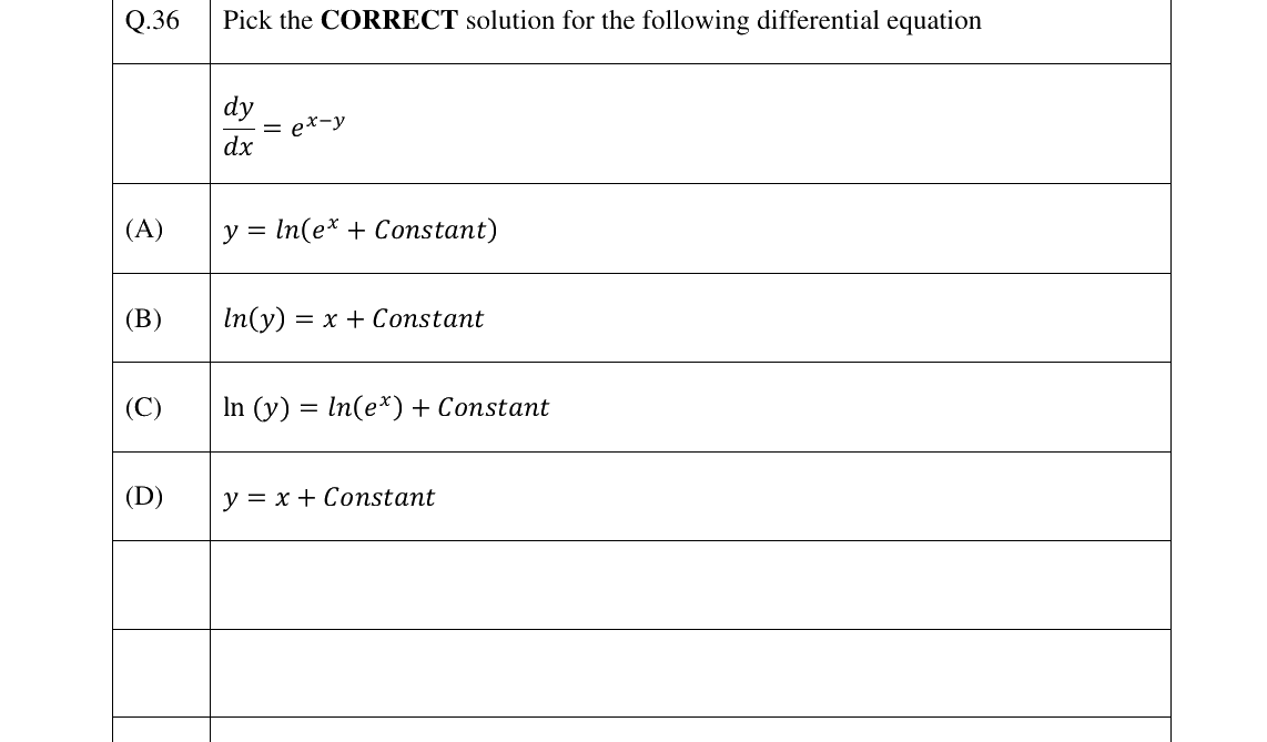 GATE 2025 CE question 36