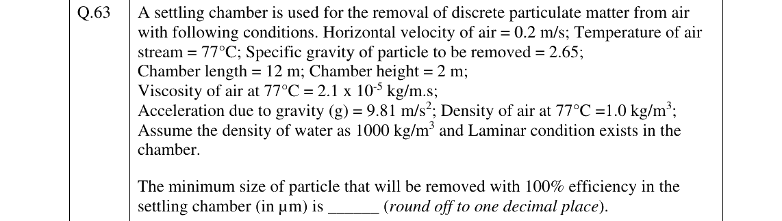 GATE 2025 CE question 63