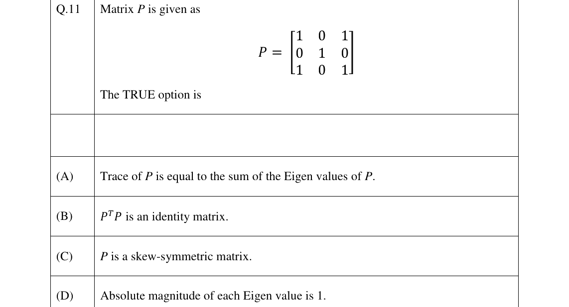 GATE 2026 CE question 11
