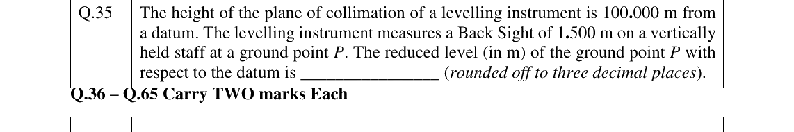 GATE 2026 CE question 35