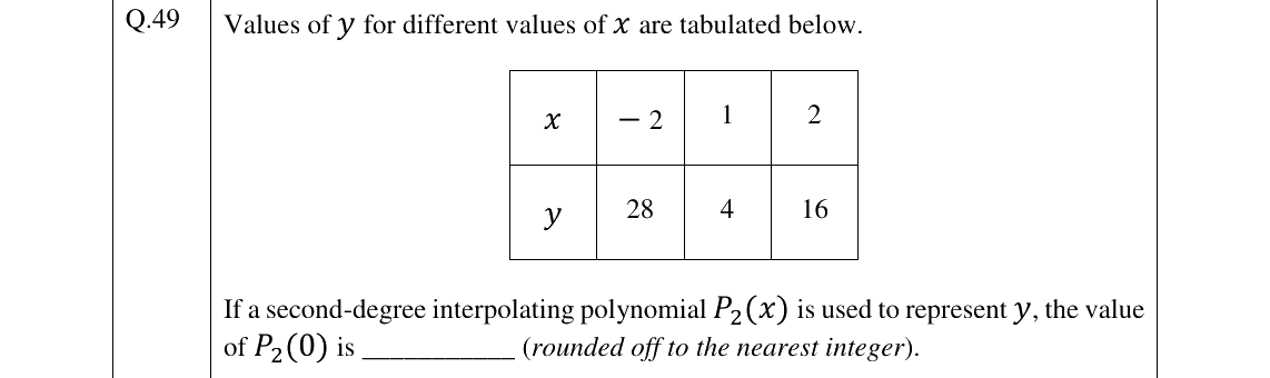 GATE 2026 CE question 49