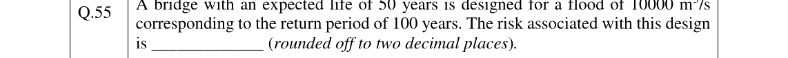 GATE 2026 CE question 55