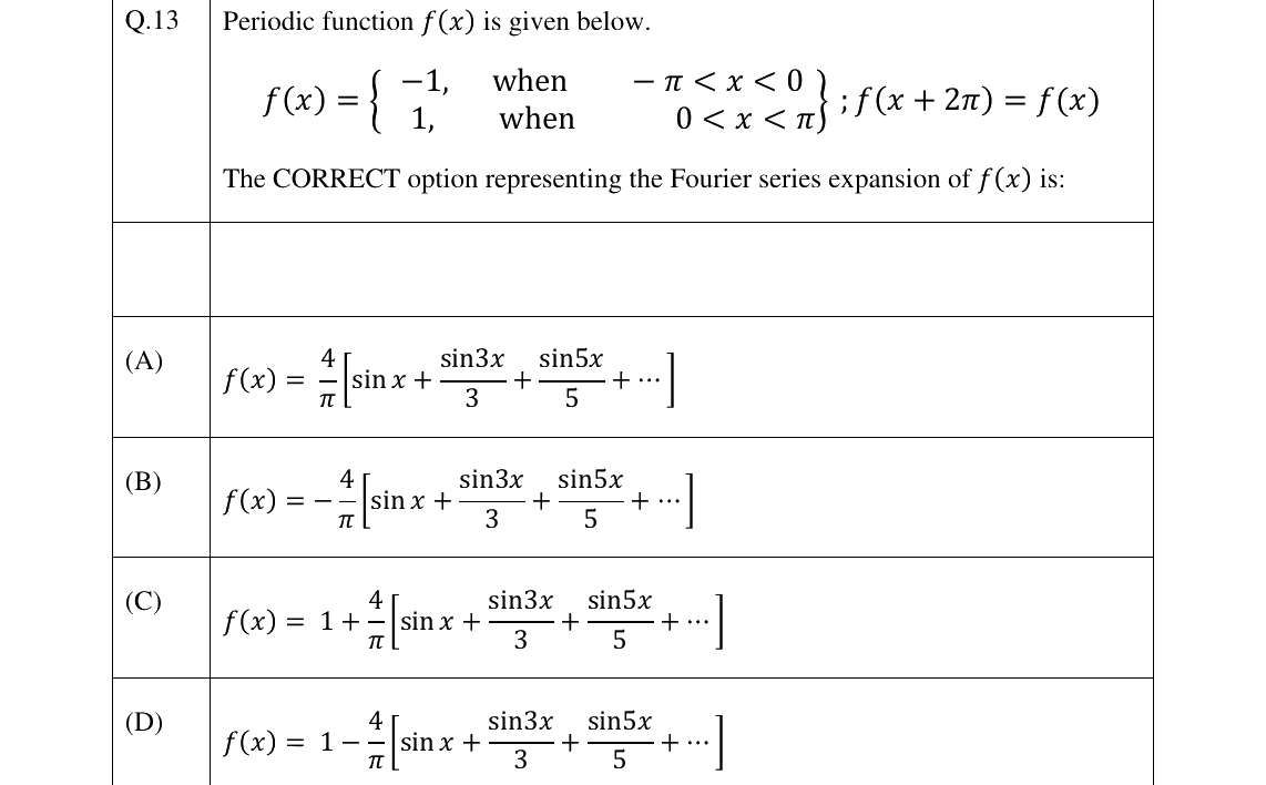 GATE 2026 CE question 13