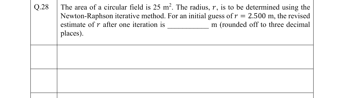 GATE 2022 CH question 28