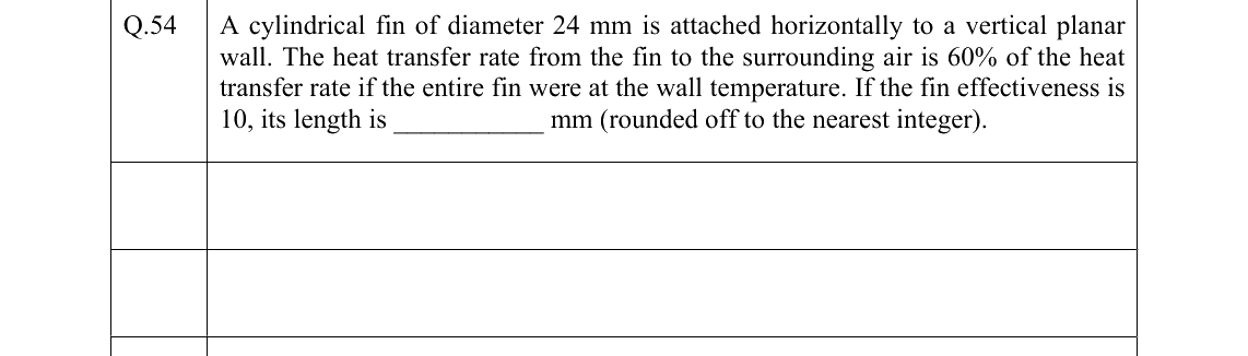GATE 2022 CH question 54