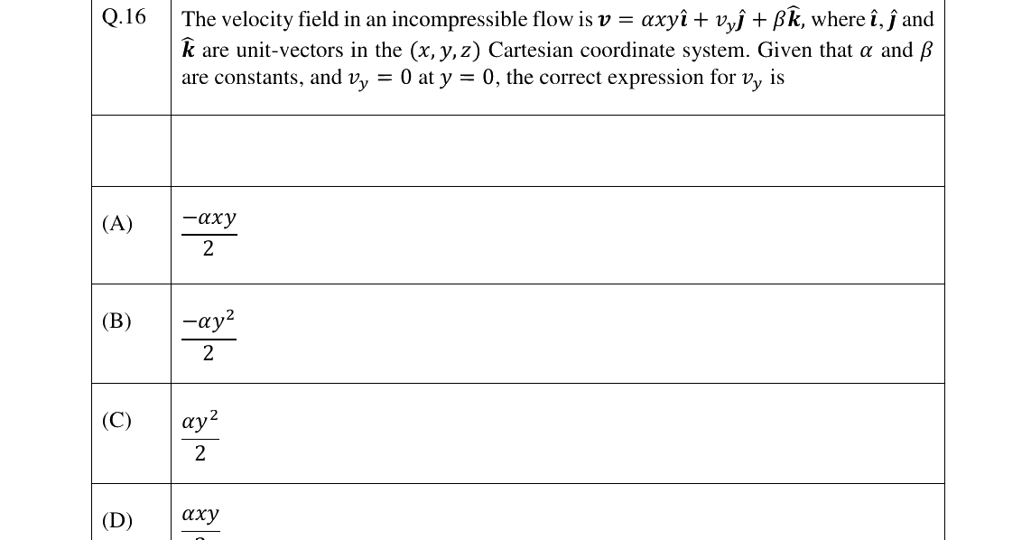GATE 2024 CH question 16