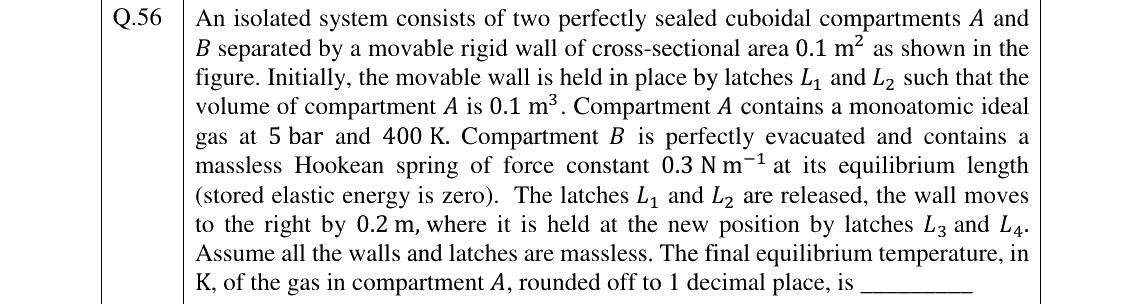 GATE 2024 CH question 56