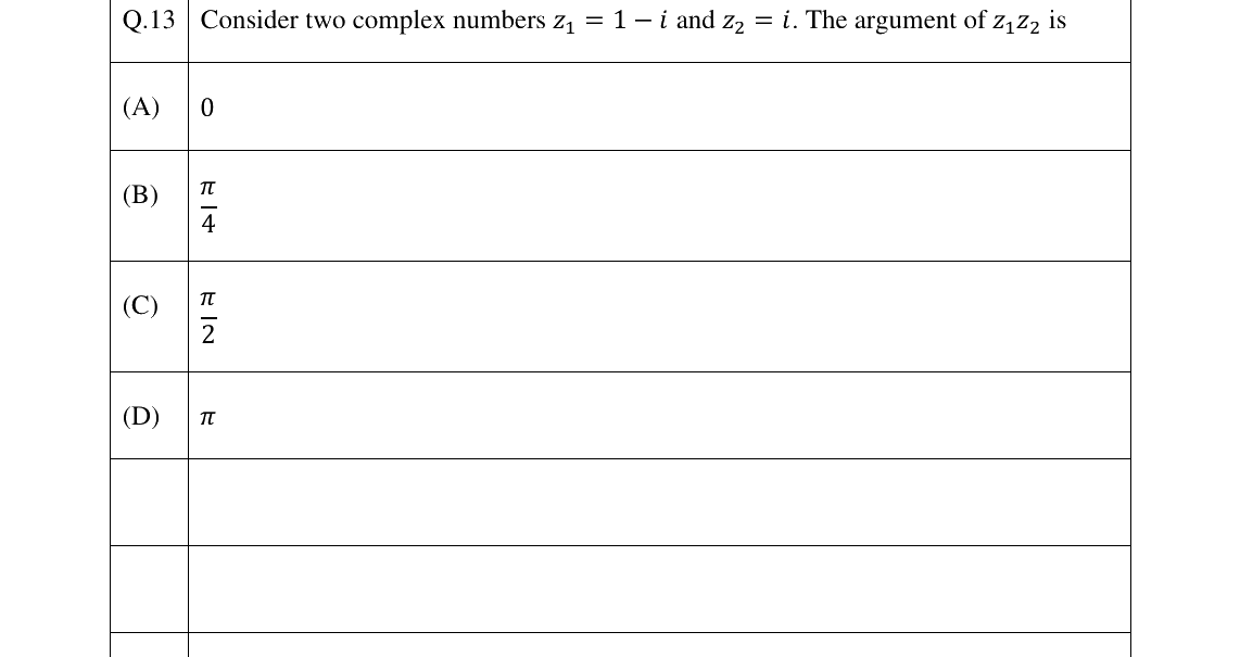 GATE 2025 CH question 13