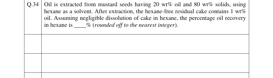 GATE 2025 CH question 34