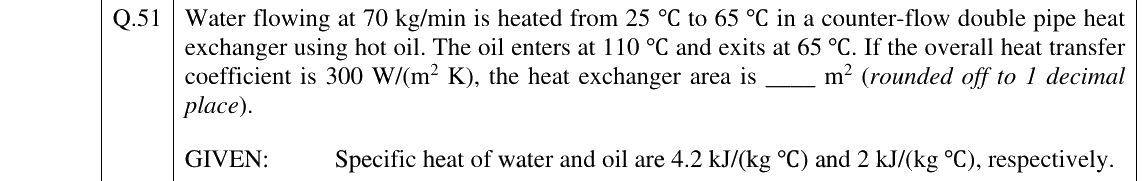 GATE 2025 CH question 51