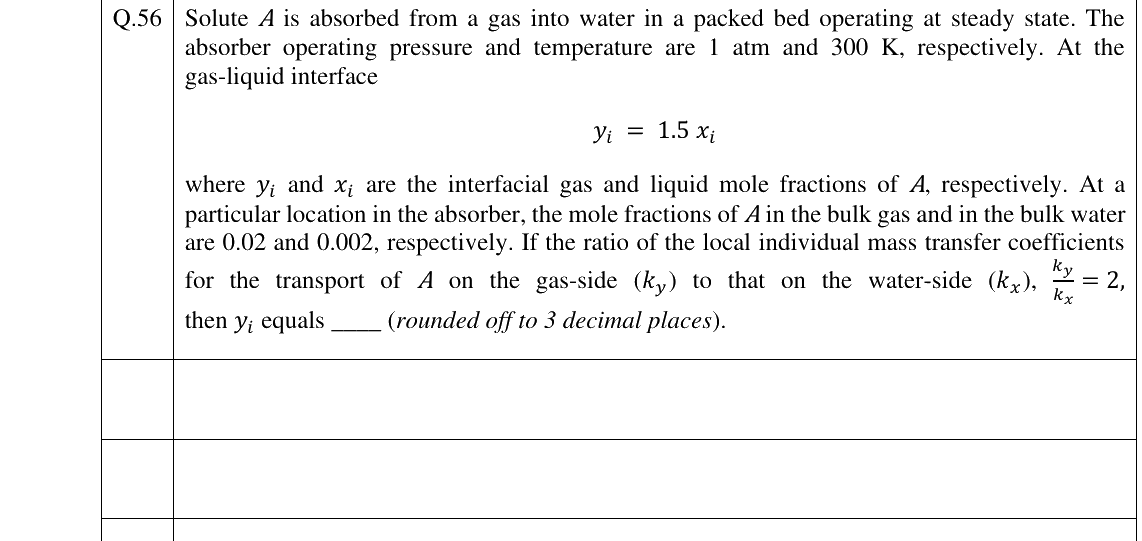 GATE 2025 CH question 56