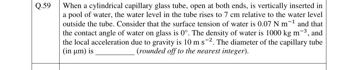 GATE 2026 CH question 59