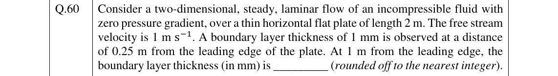 GATE 2026 CH question 60