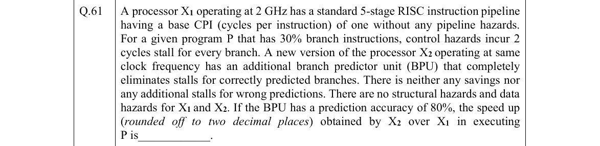 GATE 2022 CS question 61