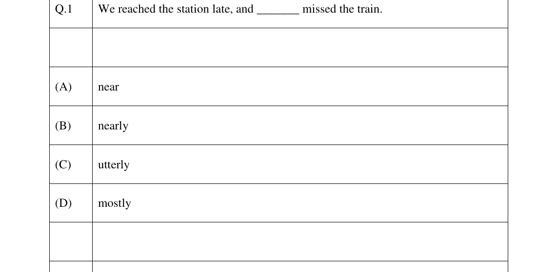 GATE 2023 CS question 1