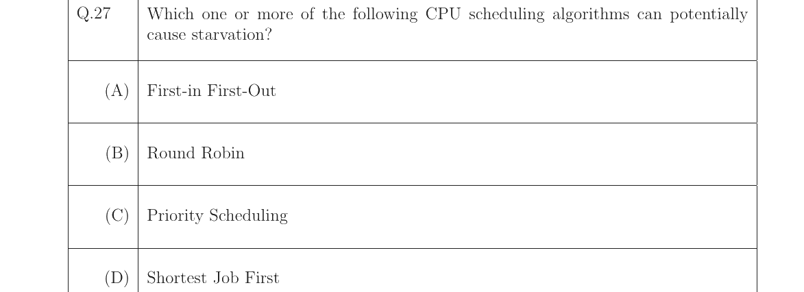 GATE 2023 CS question 27