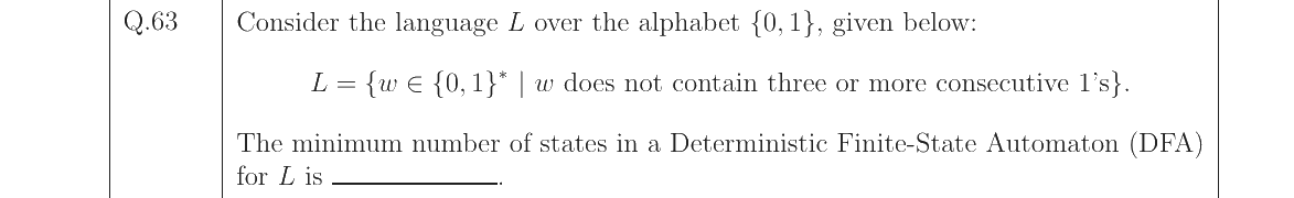 GATE 2023 CS question 63