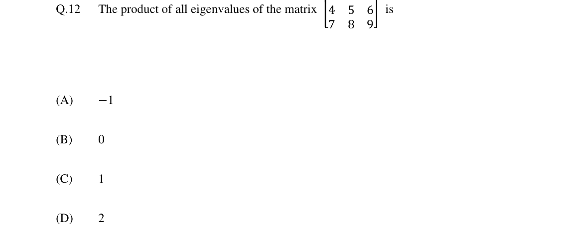 GATE 2024 CS question 12