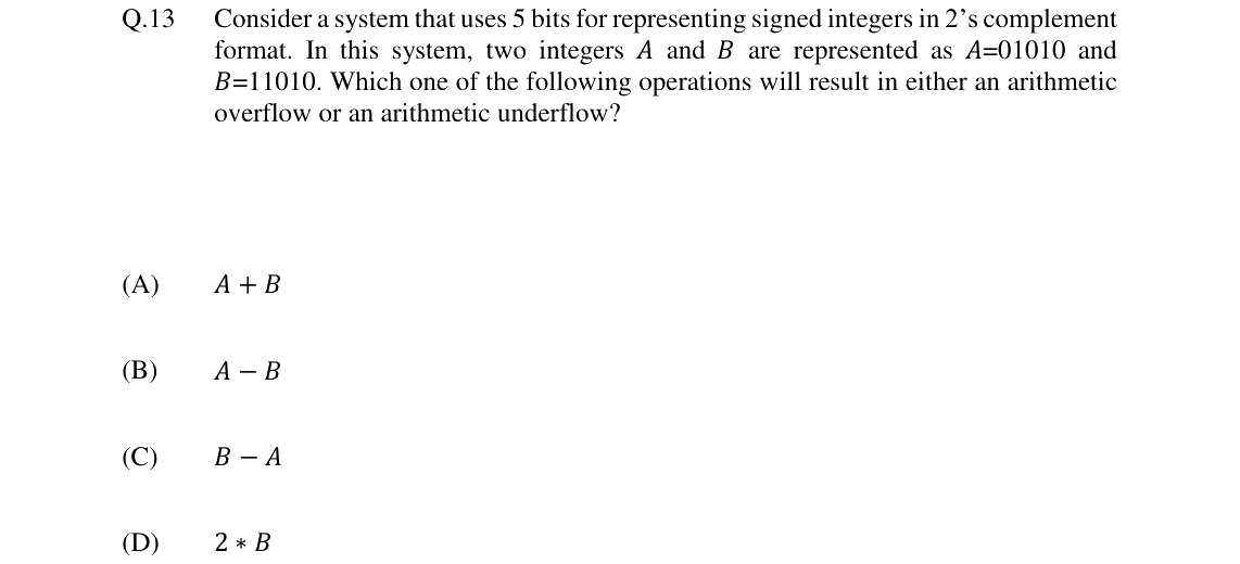 GATE 2024 CS question 13