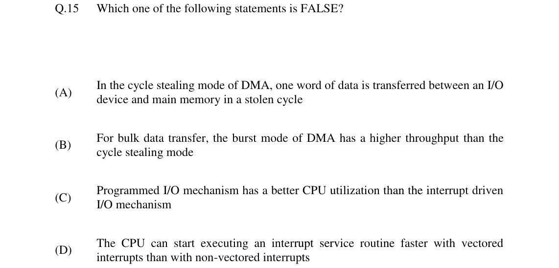 GATE 2024 CS question 15