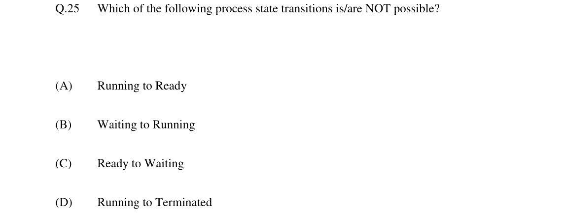 GATE 2024 CS question 25